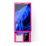 21.5 Inch Desktop Self Ordering Kiosk Table Bill Payment Kiosk For Chain Store Shop for sale