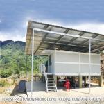 Assembled Tiny Collapsible Foldable Modular Homes Anti Corrosion