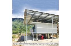 China Assembled Tiny Collapsible Foldable Modular Homes Anti Corrosion supplier