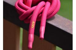 China Custom Logo Printed Polyester Hoodie Drawstring Cord Silicone Tips supplier