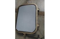 China Rectangular Welding Aluminum Marine Windows 600×850mm supplier