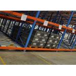 Gravity Adjustable Pallet Racking System , Pallet Flow Rack Storage Systems for sale