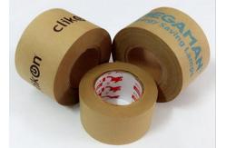 China Environmental Reinforcement Kraft Paper Tape For Sealing / Packaging supplier