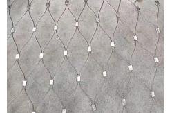 China 0.5m-30m Flexible Stainless Steel Cable Mesh Netting For Stairs rustproof supplier