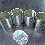 Size D73x113mm 300g Empty Tinplate Can For Bean Nut Packing for sale