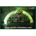 Halloween Archway Inflatable 5*3m Huge Inflatable Arches Led Light Colourful Practical Event For Race Gate for sale