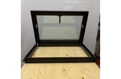 China Water Repellent Alu Skylight Shed Manual  Aluminium Skylight Frame 6mm+15A+6mm supplier