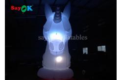 China 210D LED Inflatable Unicorn supplier