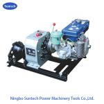 Small Petrol Engine Cable Winch Pulling Machine Gas Powered 5 Ton Honda / Yamaha for sale