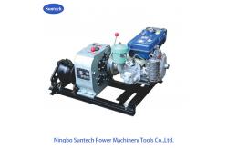 China Small Petrol Engine Cable Winch Pulling Machine Gas Powered 5 Ton Honda / Yamaha supplier