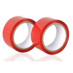 Low Noise BOPP Packaging Tape Sliver Good Adhesive With Company Logo SGS ISO