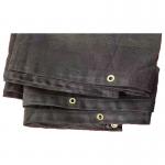 Heavy-duty trailer  garbage truck tarpaulin mesh fabric with pockets eyelets 