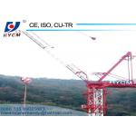 China HYCM Tower CraneS D5020 Luffing Tower Cranes 50m Boom 37.5m 2*2*3m Mast Section Height Specification factory