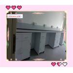 Functional Chemistry Lab Bench Lab Workbenches with Stainless Steel Cabinet and Phenolic/Epoxy Resin Top for sale