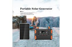China 1000W Portable Camping Solar Panel System Waterproof Emergency Solar Generator supplier