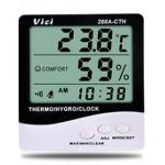 288 Cth 158F Digital Alarm Thermometer , Indoor Temperature Humidity Meter for sale