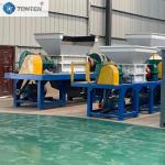 Low Noise Double Shaft Shredder Energy Saving In Urban Waste Treatment Centers for sale