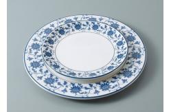 China Chinese Style On Glaze Decal 7pc Melamine Crockery Sets supplier
