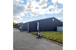 China LANJING Industrial Contemporary Steel Structure Building Warehouse For Secure Storage supplier