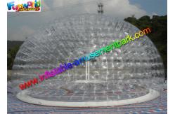 China Superior Safe Inflatable Transparent Tent Clear 6.6m Inflatable Bubble Tent supplier