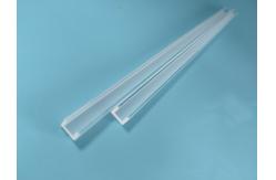 China 150mm Rectangular Fused Silica Substrate 5x3.2mm Optical Sample Carrier Base supplier