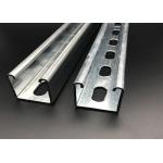 Ss304 Strut C Channel ASTM Vertical Integrated Galvanized Steel Channel for sale