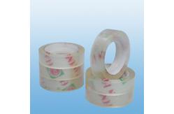 China water based crystal carton packaging high temperature tape with logo printed supplier