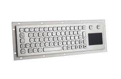 China IP65 Dynamic Water Proof Touchpad Keyboard Stainless Steel Industrial Keyboard supplier