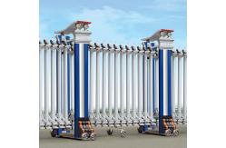 China Electric Security Automatic Driveway Retractable Gate 40 Persons / Min supplier