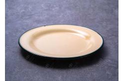 China Reminiscence Enamel Ceramic Dinner Plate supplier