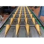 10kg/Hour Sugar Roller Waffle Ice Cream Cone Machine