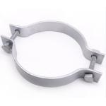 Smooth Surface Fiber Optic Components HDG Steel ADSS Cable Fastern Pole Clamp for sale