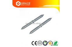 China Double End Thread Dowel Screw Double Threaded Wood Screws supplier