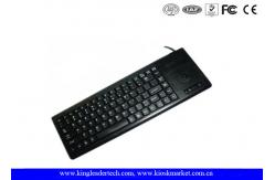 China Compact Plastic Industrial Computer Keyboard IP65 With Function Keys And Trackball supplier