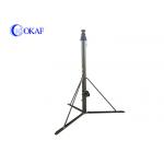 49ft Extend Height Hand Winch Telescopic Camera Mast 18m 20m for sale