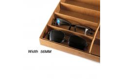 China Eco Friendly 12 Pack Sunglass Display Packaging Box With Transparent Window Lid supplier