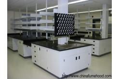 China 3000mm Steel Lab Furniture Desk Smooth C / H Frames With Strong Loading Capacity supplier