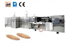 China High Capacity Waffle Cone Production Line 380V Automatic Wafer Biscuit Maker supplier