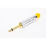 High quality nickel plating and gold-plated waterproof audio 1/4 plug