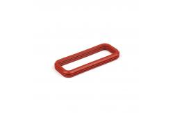China Circular Custom Silicone Rubber Gasket, Circular Square Rubber Gasket supplier