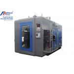 HDPE Auto Blow Moulding Machine , Blow Molding Equipment 10L Lubricant Oil Blue Bottle for sale