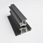 ISO9001 Electrophoresis Aluminum Profile Section For Windows 6063 T5 for sale
