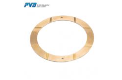 China Bimetal Self Lubricating Thrust Washer Bronze Alloy Bush CuSn10Pb10 supplier