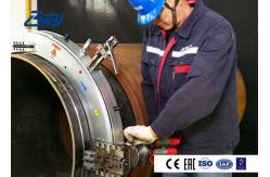 China Out Mounted Hydraulic Chamshell Pipe Cutting And Beveling Onsite Equipment supplier