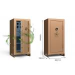 8 Luxury Watch Winder Fingerprint Locking Jewelry Safe Box Solid Steel