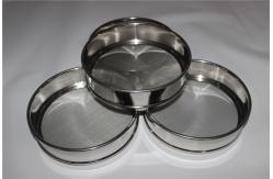 China Safe Edge Woven Wire Mesh Sieves 3µM-125mm Aperature Pharmacopoeia Analysis Applied supplier