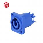 Dust Proof 3P3C IP68 Waterproof Rj45 Panel Mount Jack