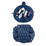 Multi Function Colorful Printing Lazy Drawstring Cosmetic Bag