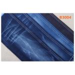 Crosshatch 11oz 170 Cm 65% Cotton Stretch Slub Denim Fabric For Jeans for sale