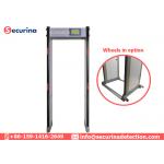 0-299 Sensitivity Security Gate Scanner , Body Metal Detector 33 Locations Quick Settings for sale